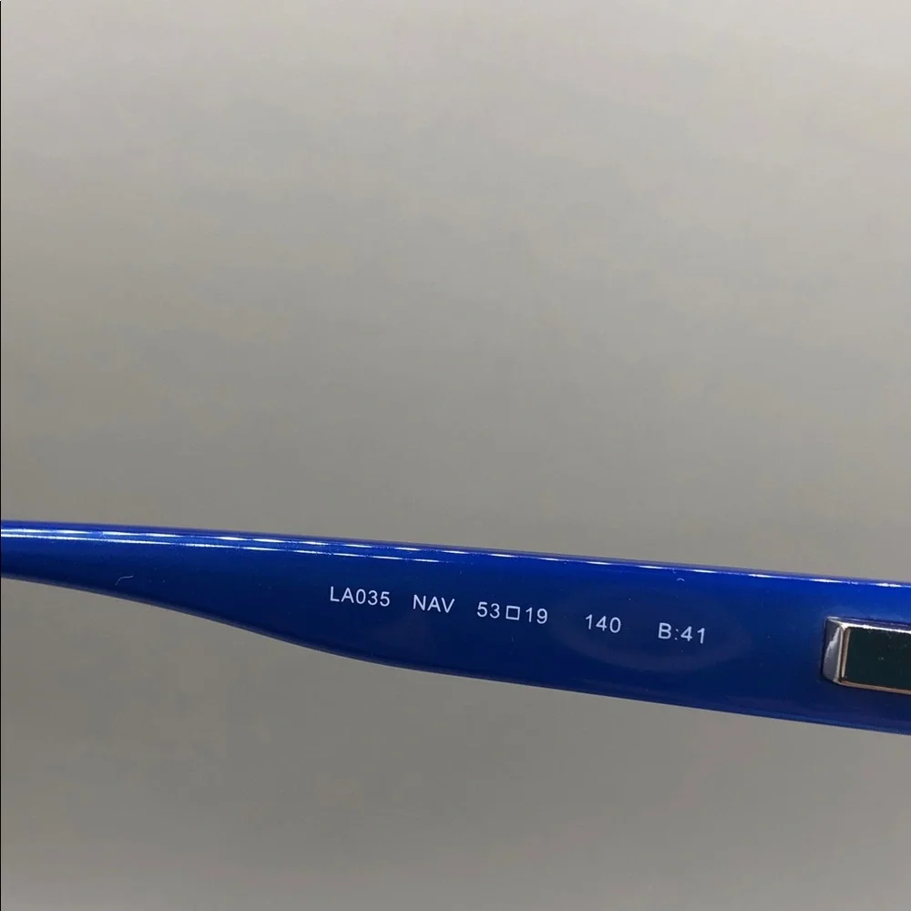 L.A.M.B. LA035 Lamb by Gwen Stefani - Coralie Eyeglasses Glasses Blue Marble.